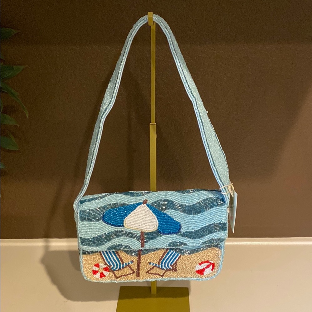Tjmaxx Viral TikTok Beaded Bag Beach Scene
